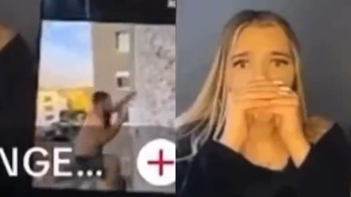 Tiktoker cayó de un quinto piso tras intentar hacer reto viral en vivo