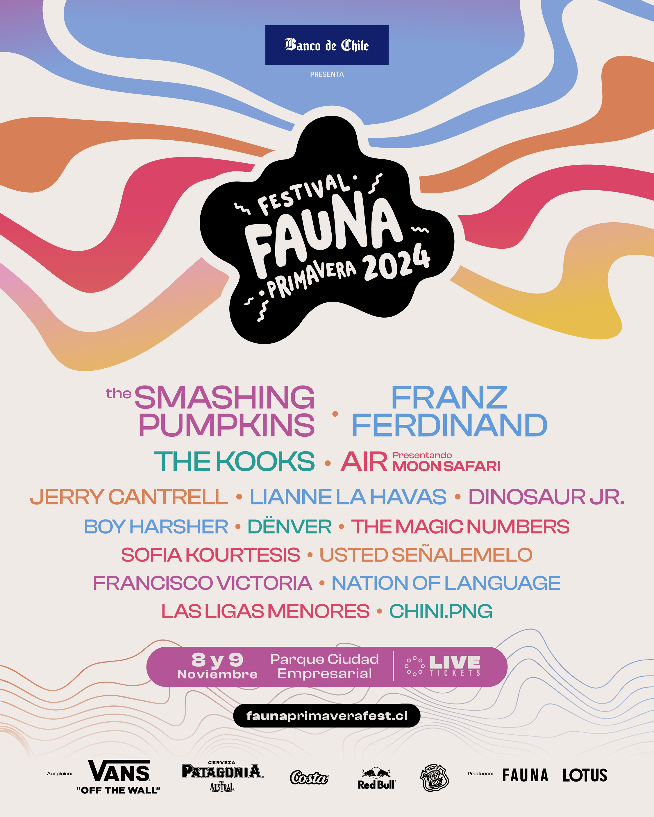 Smashing Pumpkins y Franz Ferdinand encabezan el cartel de Fauna Primavera 2024 Smashing Pumpkins y Franz Ferdinand encabezan el cartel de Fauna Primavera 2024