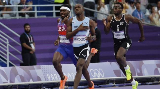 Tebogo dominó los 200 metros y amargó a Noah Lyles