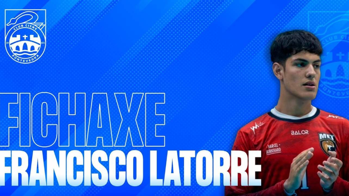 Arquero chileno Francisco Latorre fue anunciado como flamante fichaje de Cisne Balonmano