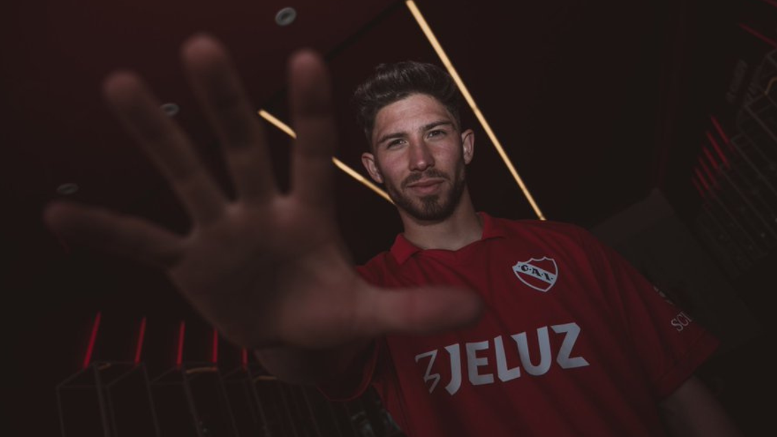 Felipe Loyola fue oficializado como refuerzo de Independiente