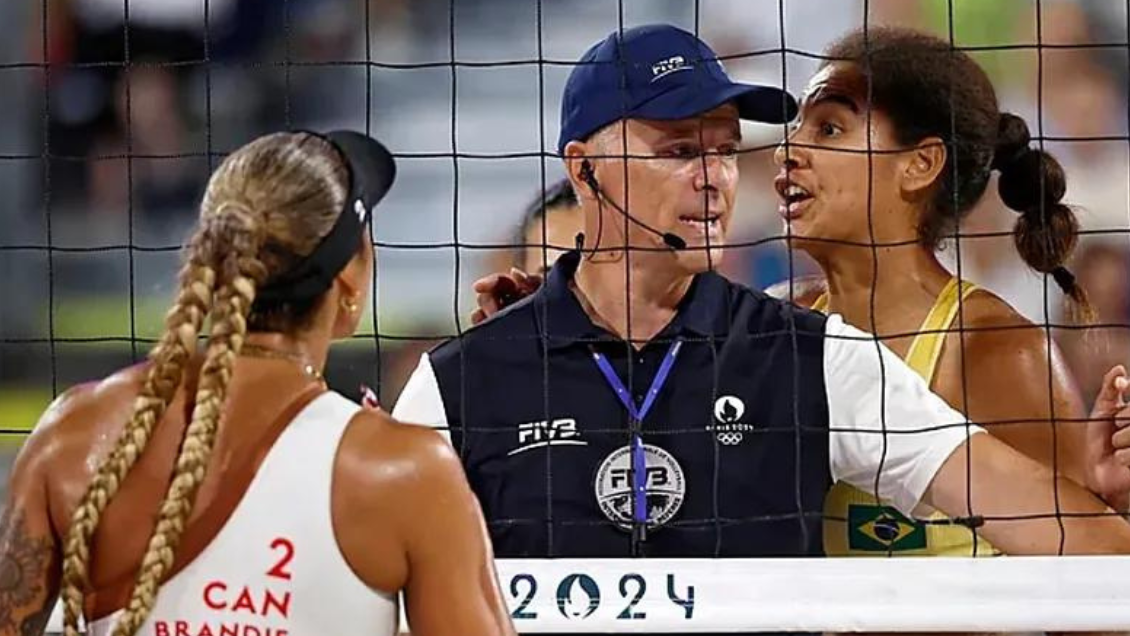 DJ calmó acalorada discusión en en el voley playa femenino de París 2024 con John Lennon