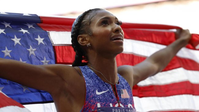 Estadounidense Russell destronó a Camacho-Quinn en los 100 metros vallas