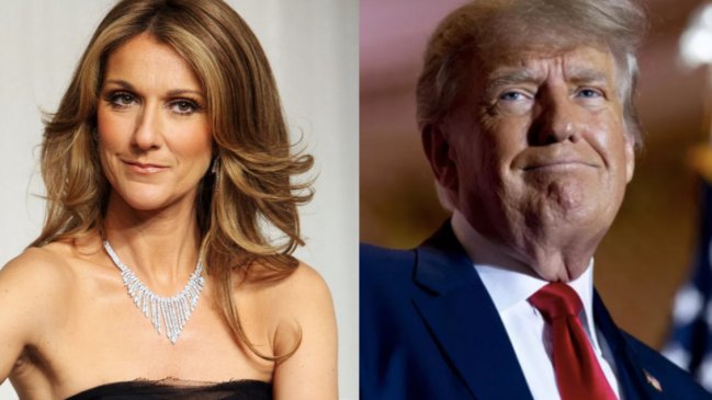 Celine Dion critica a Trump por uso no autorizado de 