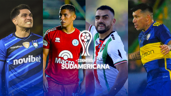La agenda de los chilenos en la ida de octavos de final de la Copa Sudamericana