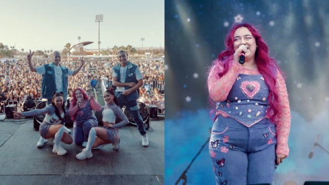 Christell volvió a los escenarios tras una década: Cantó para el Día de la Niñez