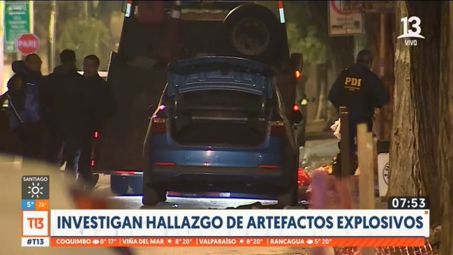 ¿Auto con explosivos se usaría en un plan de fuga de Los Trinitarios?