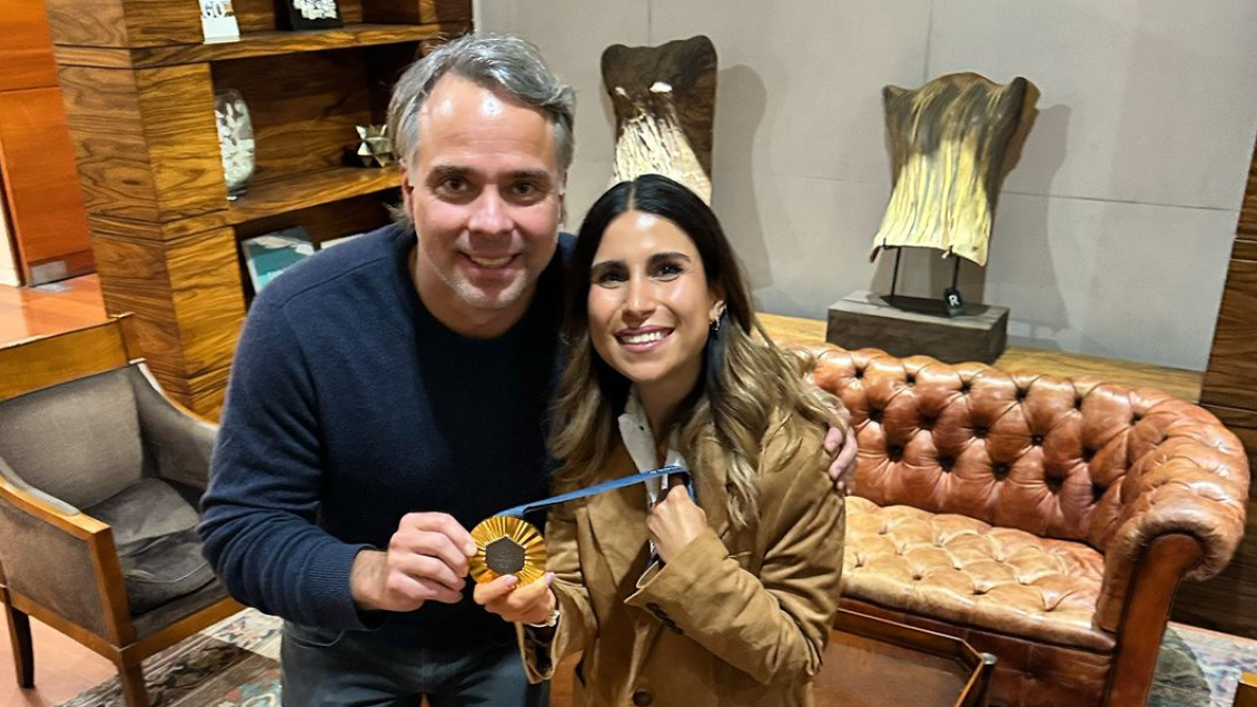 Encuentro de medallistas: Francisca Crovetto compartió con Fernando González
