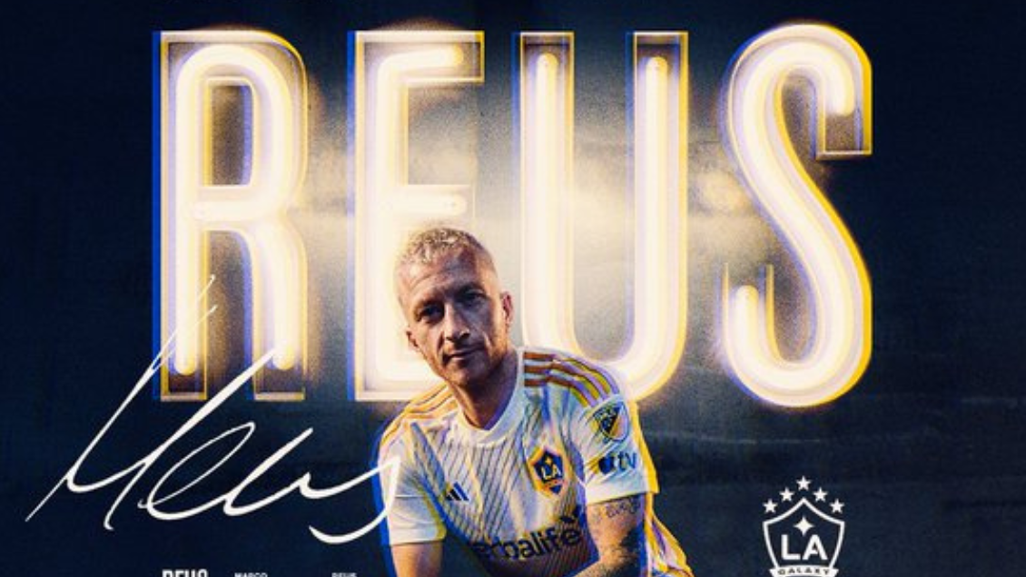 Marco Reus fue presentado como nuevo jugador de Los Angeles Galaxy