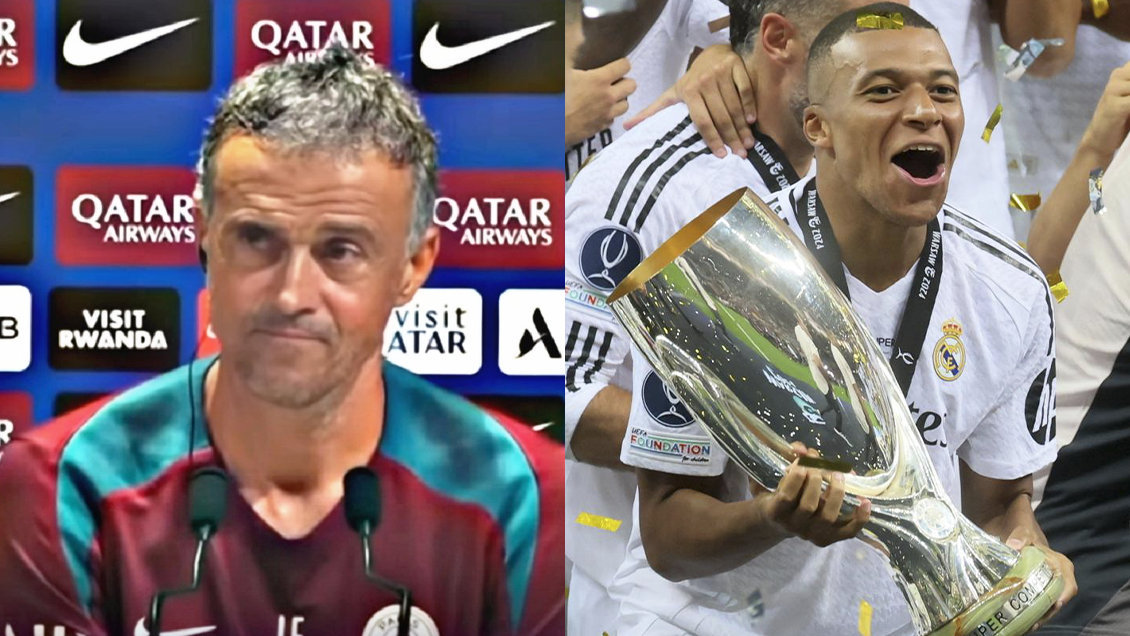 Luis Enrique se enfadó con pregunta sobre Kylian Mbappé: Que pierda contra nosotros