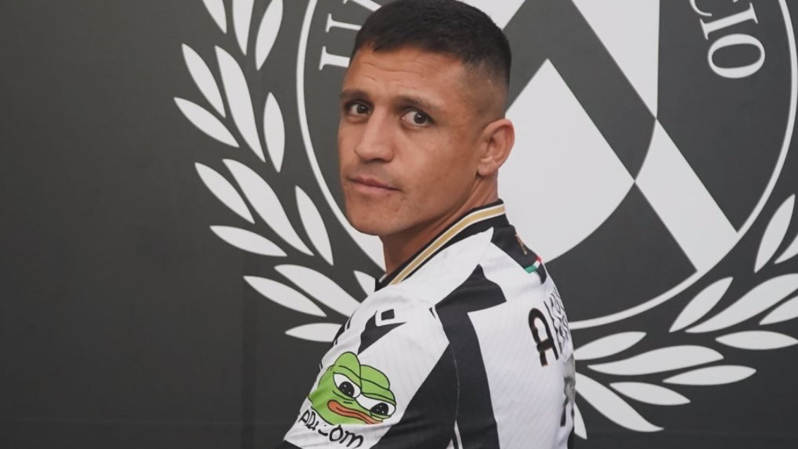 Alexis Sánchez fue descartado para estreno de Udinese en la Serie A