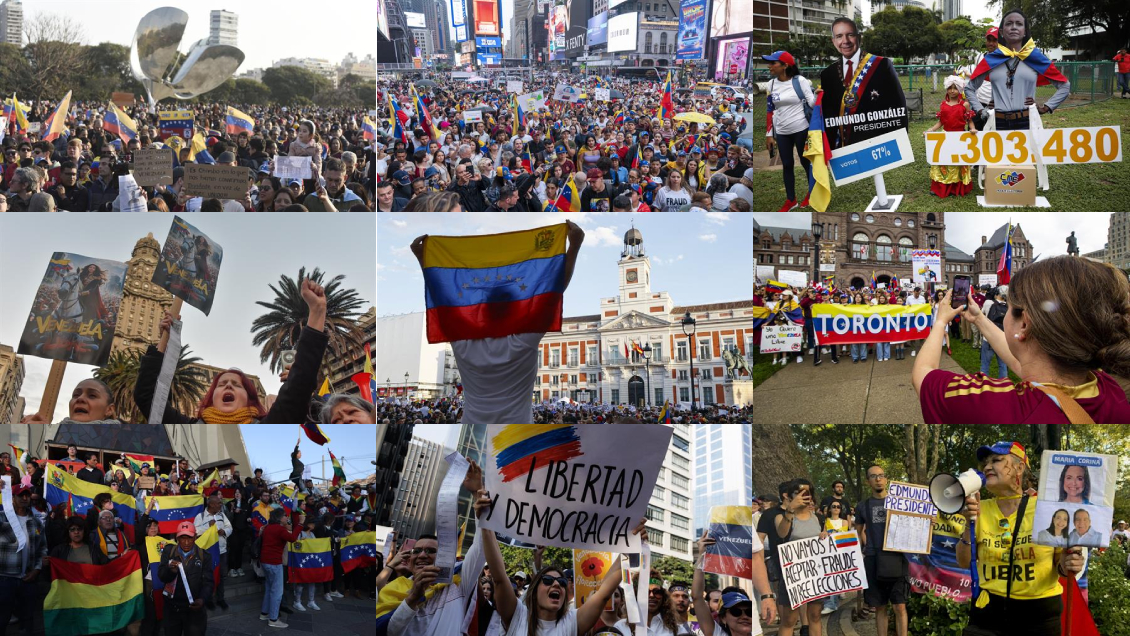[Fotos] De Madrid a Nueva York: Venezolanos salieron a las calles en ...