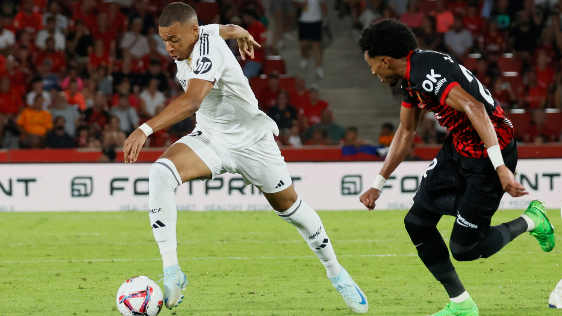 Real Madrid tropezó en su debut en la liga española y firmó opaco empate con Mallorca