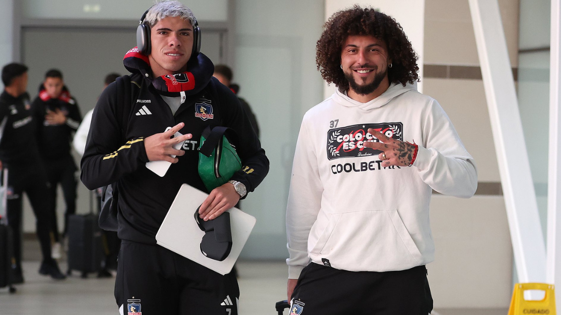 El plantel de Colo Colo aterrizó en Barranquilla para revancha con Junior