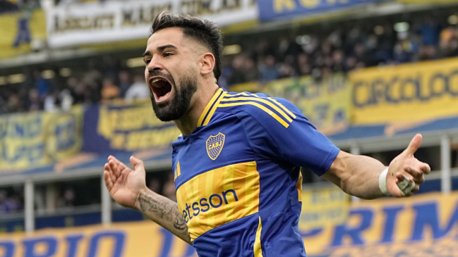 Gary Medel vio desde la banca el esforzado triunfo de Boca sobre San Lorenzo