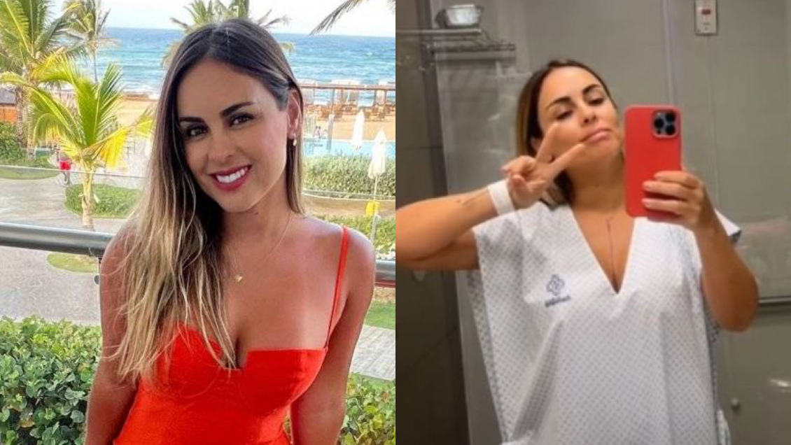 Maura Rivera tras quitarse implantes mamarios: 