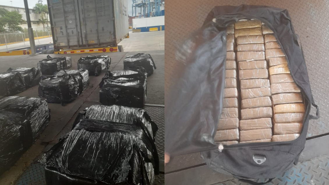 Panamá decomisó contenedor con cocaína procedente de Chile y con destino a Europa