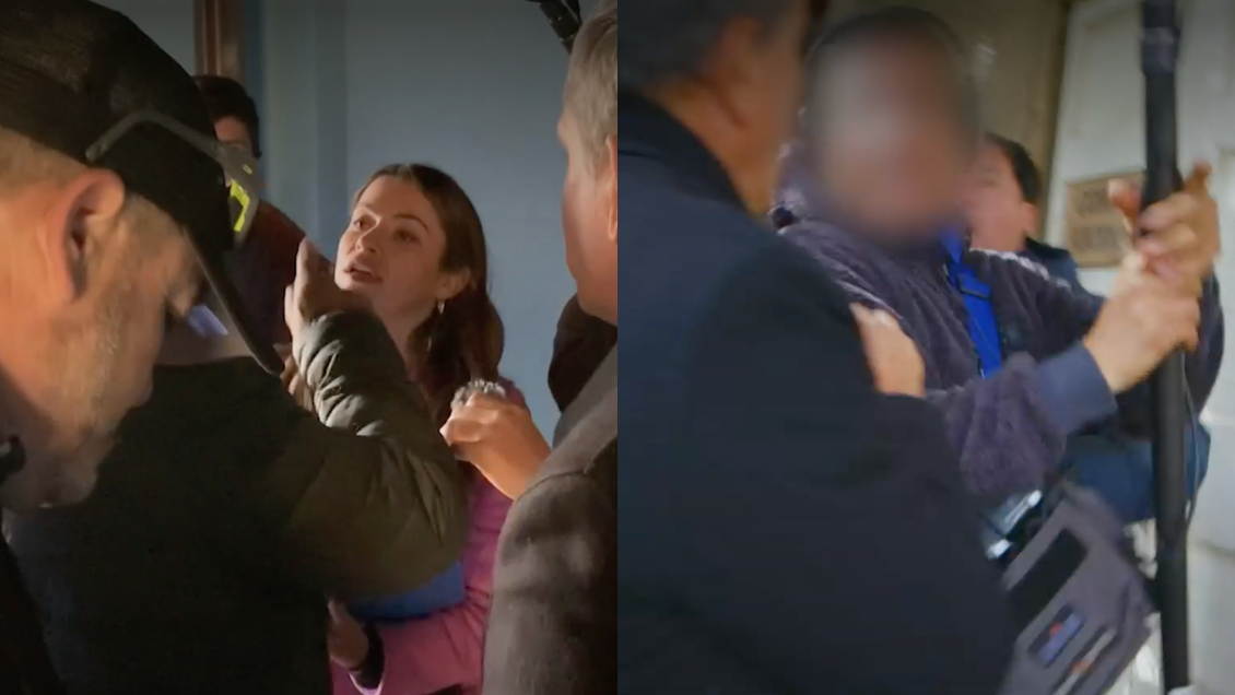 Equipo de Meganoticias fue agredido por las autoridades de Rinconada