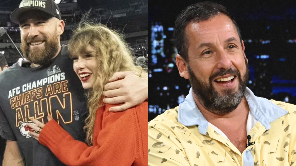 Travis Kelce, campeón de la NFL y pareja de Taylor Swift, debutará en el cine con Adam Sandler