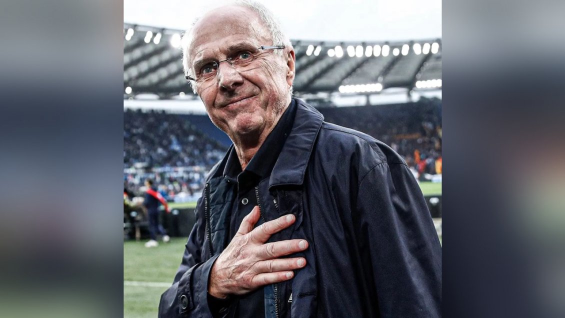 Sven-Goran Eriksson emocionó con mensaje de despedida: No se arrepientan, sonrían y cuiden su vida
