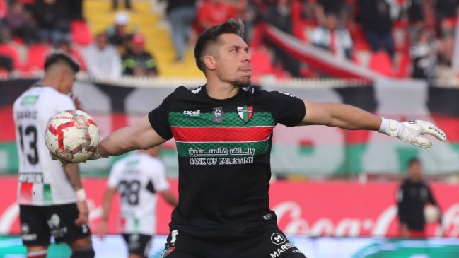 Arquero de Palestino: Estoy orgulloso, a nosotros nos daban por muertos en Libertadores