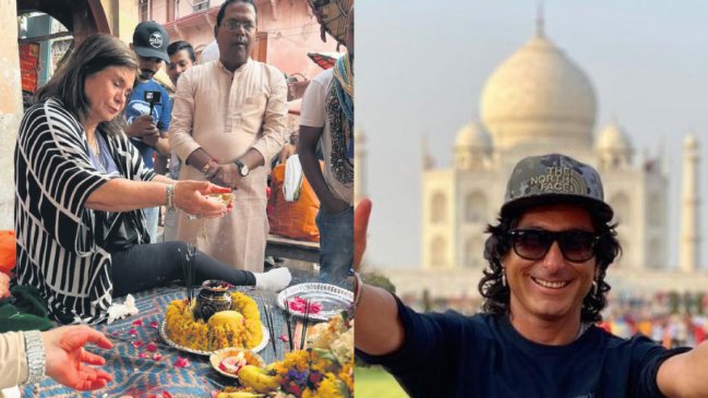 Madre de Claudio Iturra esparció sus cenizas en sagrado lugar de India