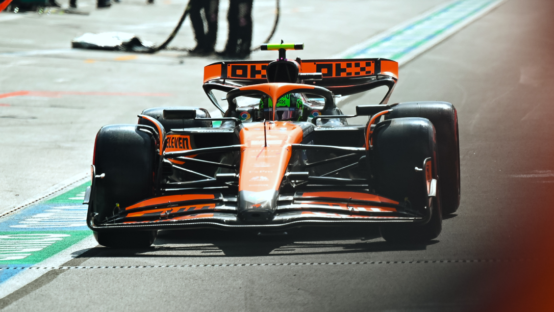 Lando Norris superó a Verstappen para quedarse con la pole del GP de Países Bajos