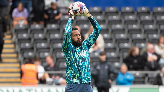 Vigouroux dijo presente en el empate de Swansea contra Cardiff por la Championship