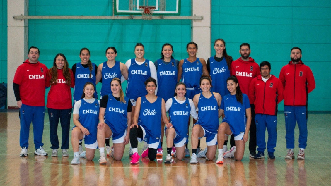 Chile ya tiene nómina para afrontar el Sudamericano Femenino de Baloncesto