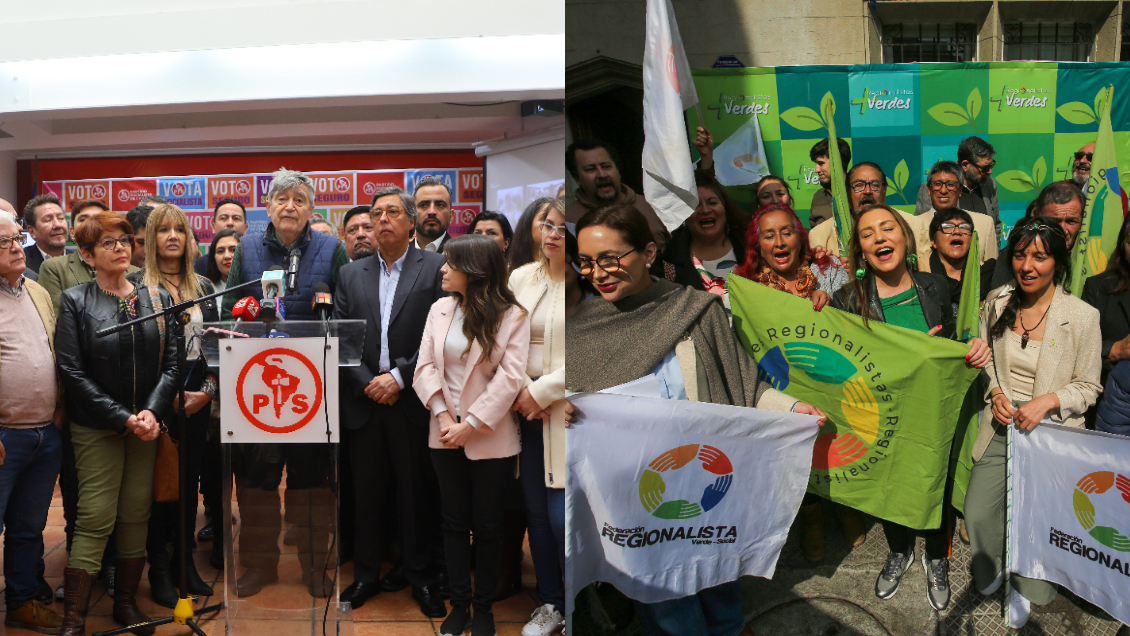 Campaña electoral: Partidos del oficialismo más la DC hicieron actos por separado