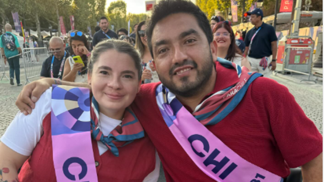 Team ParaChile desfiló en la inauguración de los Juegos Paralímpicos de París 2024