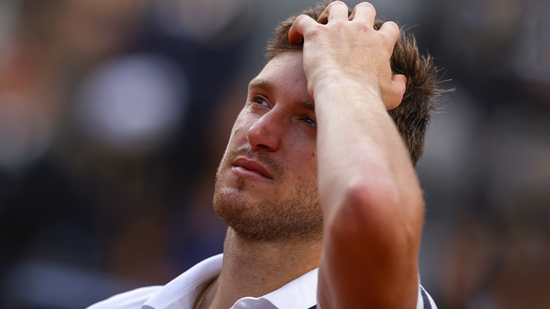 Nicolás Jarry sumó negativo registro tras caer en primera ronda de todos los Grand Slam de 2024
