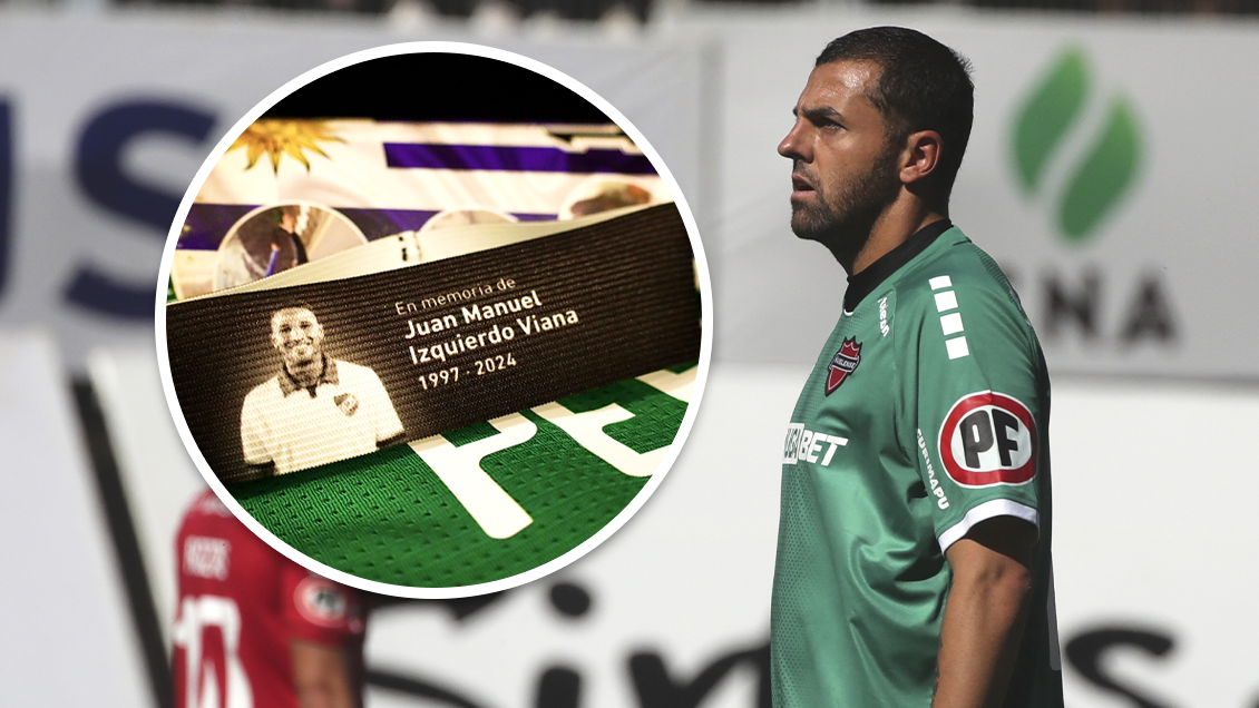 Nicola Pérez portará brazalete en honor a Juan Izquierdo en el partido entre Ñublense y Colo Colo