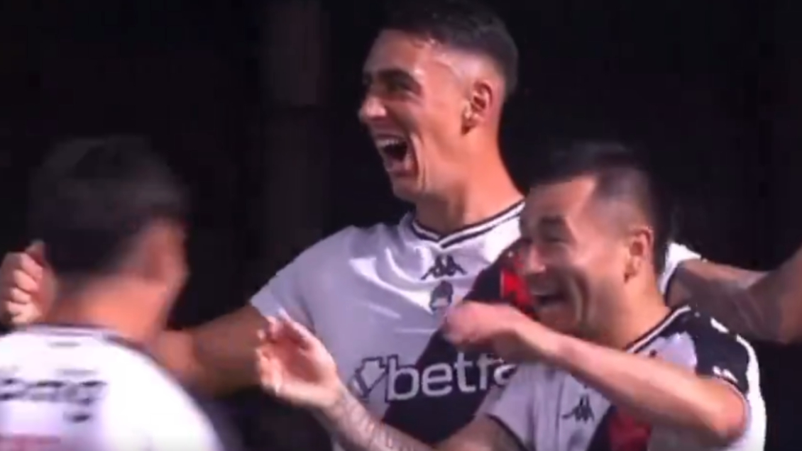 Jean Meneses debutó en Vasco da Gama y fue clave en remontada ante Atlético Paranaense