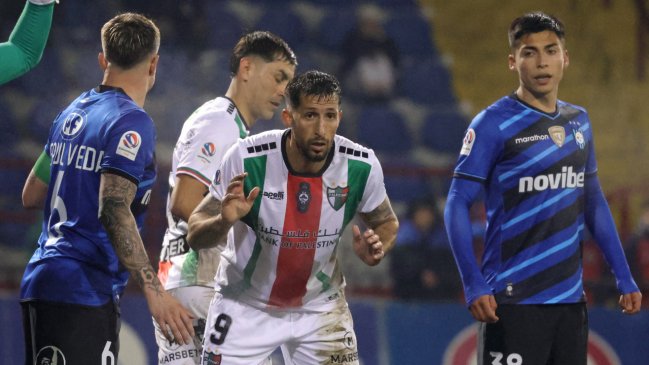 Palestino evitó la remontada de Huachipato con empate de último minuto en Talcahuano