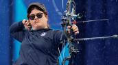   Mariana Zúñiga avanzó a octavos de final del para tiro con arco de París 2024 