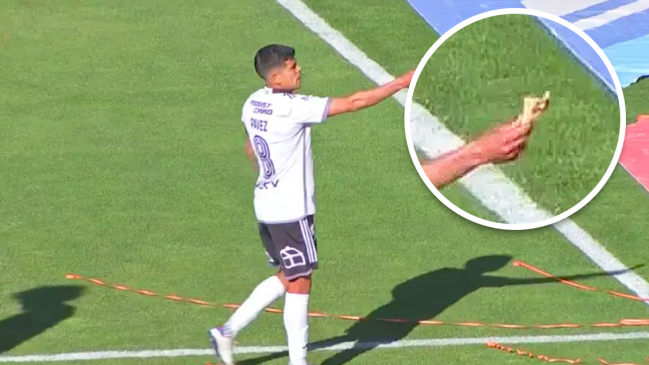 Hincha de Cobreloa arrojó empanada en medio del encuentro ante Colo Colo