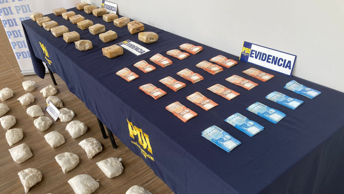 Masiva incautación de drogas dejó cuatro detenidos en Los Ríos