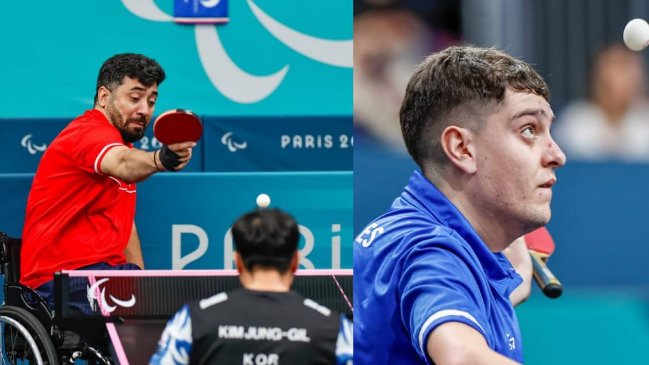 Luis Flores e Ignacio Torres clasificaron a cuartos de final en el para tenis de mesa de París