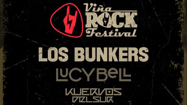 Los Bunkers, Lucybell y Kuervos del Sur se unen en festival en Viña del Mar