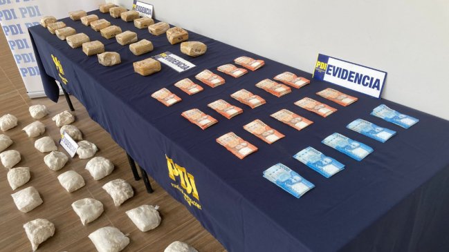 Masiva incautación de drogas dejó cuatro detenidos en Los Ríos