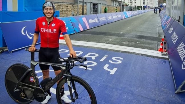 Hernán Moya terminó 12° en la contrarreloj de los Juegos Paralímpicos de París 2024
