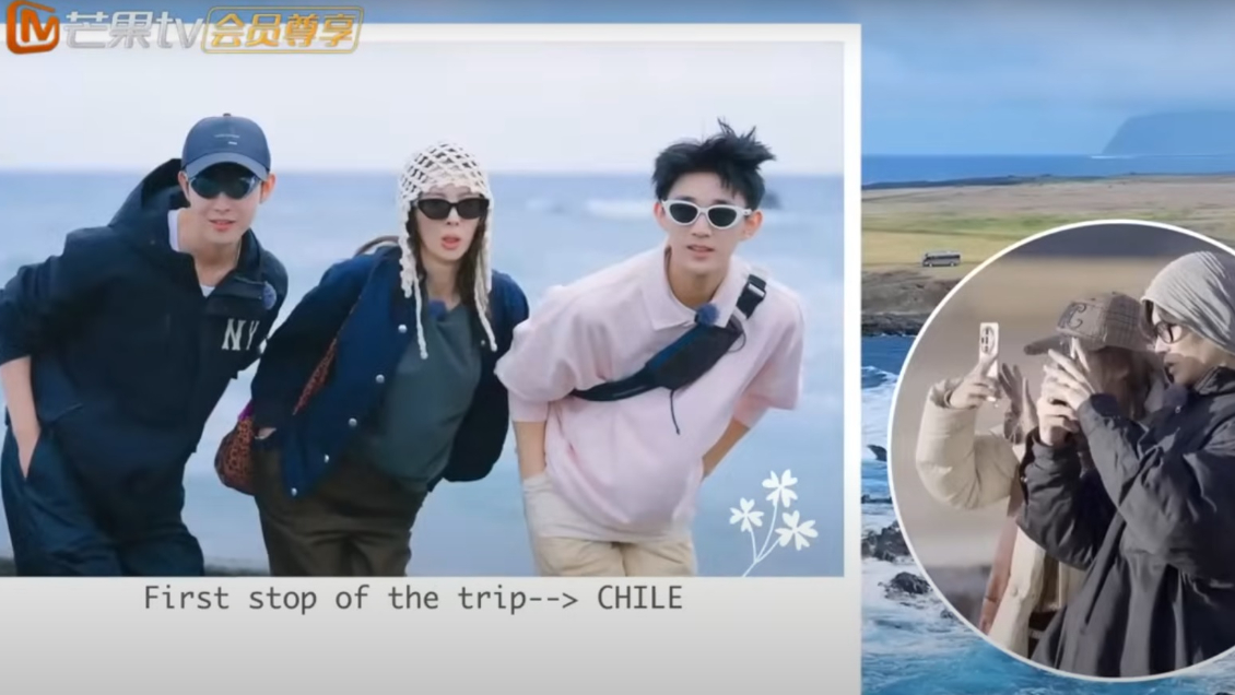 Popular reality show chino grabó primer capítulo de nueva temporada en Chile