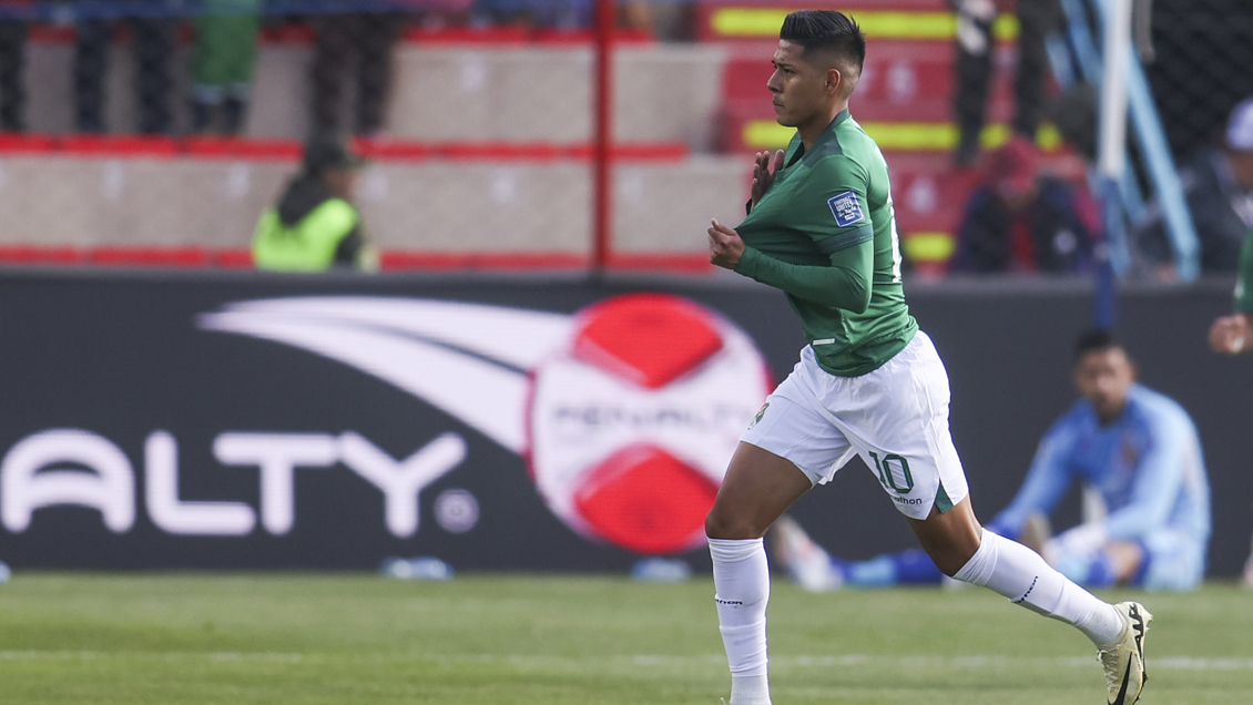 [VIDEO] ¡Un misil! El golazo de Vaca que abrió el triunfo de Bolivia ante Venezuela