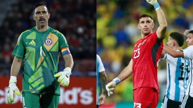 ¿Bravo más grande que Dibu Martínez? En Argentina se ofendieron por comentario de hincha chileno