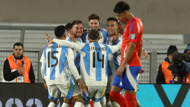 La Roja sufrió una dolorosa caída ante Argentina por las Clasificatorias