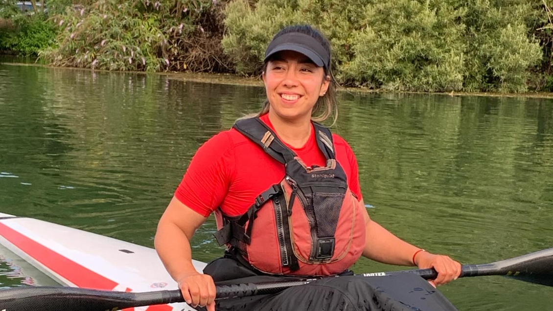 Katherinne Wollermann accedió a la final en el para canotaje de París 2024