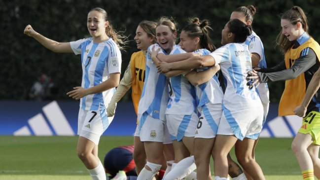 Argentina logró histórica clasificación a octavos en el Mundial sub 20 femenino