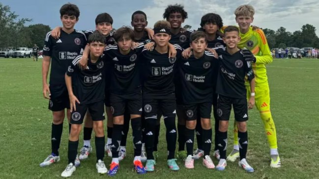 [VIDEO] El gol de Thiago Messi en las inferiores de Inter Miami