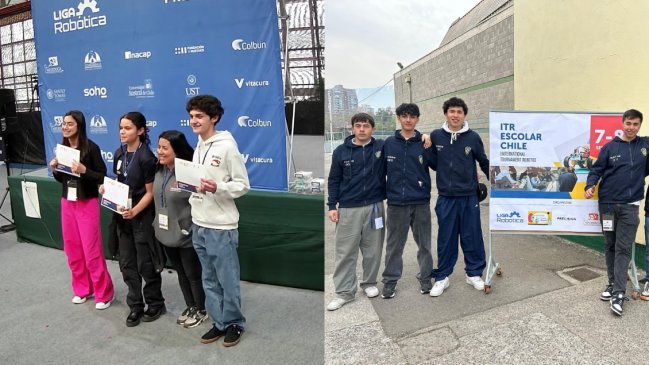 Chilenos se coronaron como campeones en Torneo Internacional de Robótica Escolar